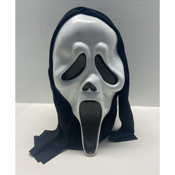 Scream Ghost Face Mask 2021 Fun World Easter Unlimited Halloween Costume Mask - Picture 1 of 5